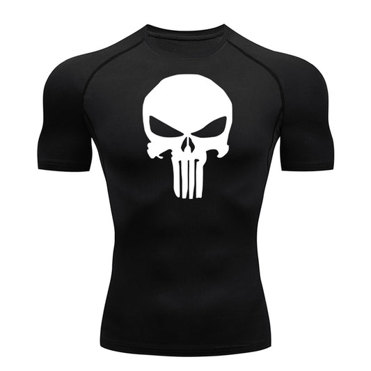 The Punisher S/S Compression Shirt - KnightGear