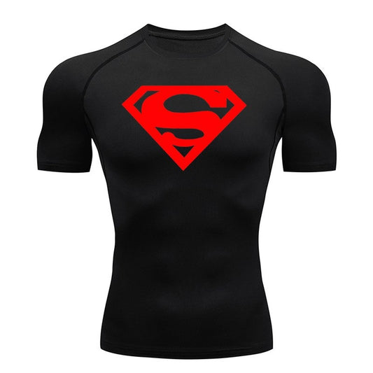 Superman S/S Compression Shirt - KnightGear