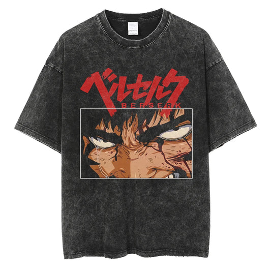 Berserk Vintage Oversize Shirts Collection #6 - KnightGear