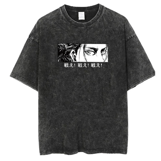 Attack On Titan Vintage Oversize Shirts Collection #5 - KnightGear