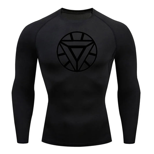 Ironman Darkend Compression Shirt - KnightGear