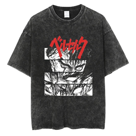 Berserk Vintage Oversize Shirts Collection #3 - KnightGear