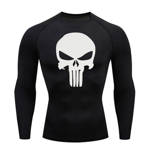 The Punisher L/S Compression Shirt - KnightGear