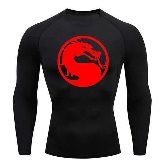 Mortal Kombat L/S Compression Shirt - KnightGear