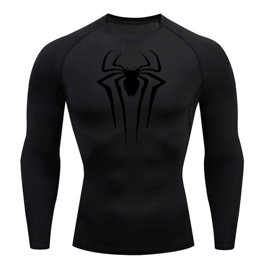 Spiderman 2012 Darkend Compression Shirt - KnightGear