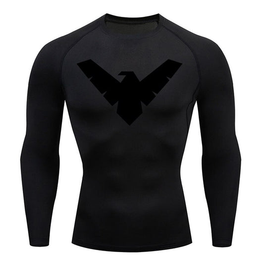 Nightwing Darkend Compression Shirt - KnightGear