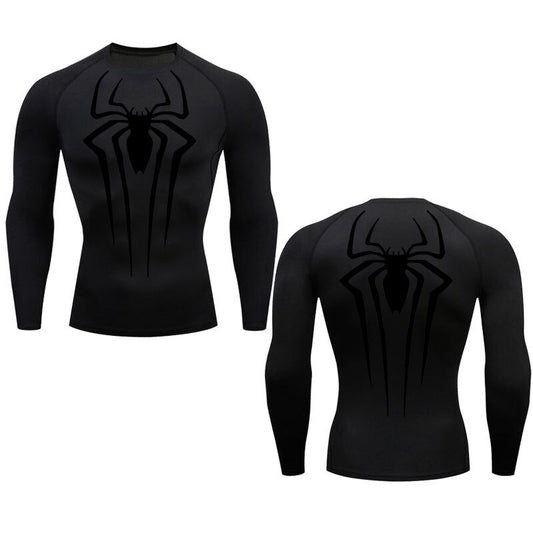 Spiderman 2012 V2 Darkend Compression Shirt - KnightGear