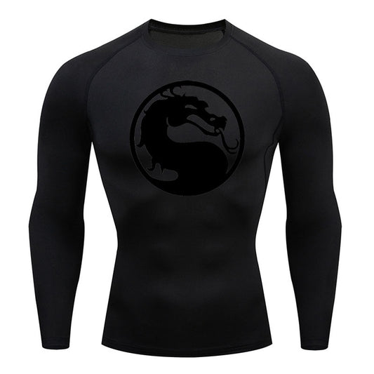 Mortal Kombat Darkend Compression Shirt - KnightGear