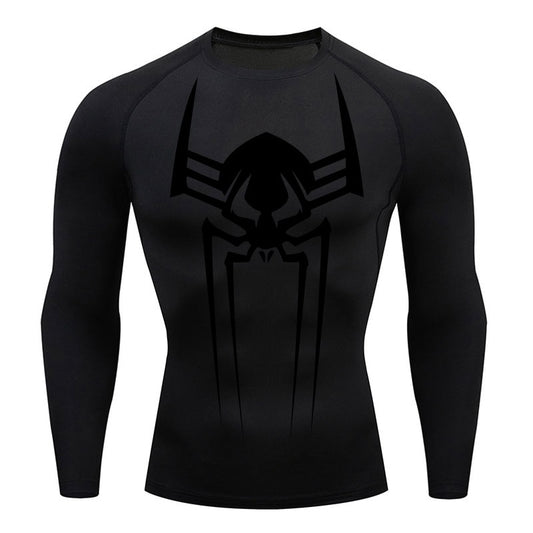 Spiderman 2099 Darkend Compression Shirt - KnightGear