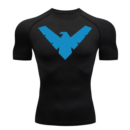 Nightwing S/S Compression Shirt - KnightGear