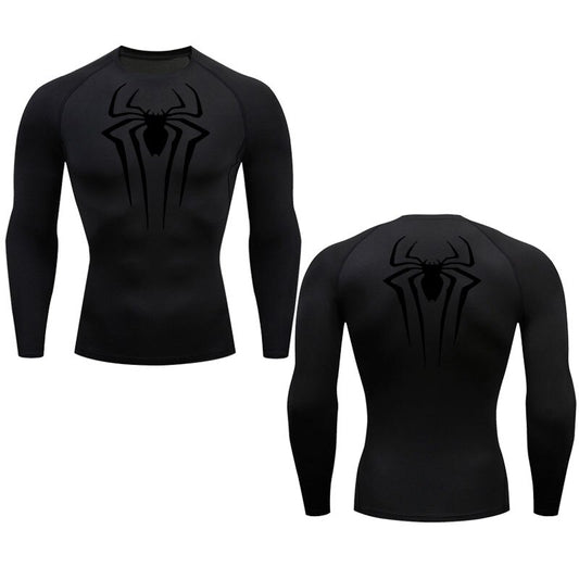 Spiderman 2012 Darkend Compression Shirt - KnightGear