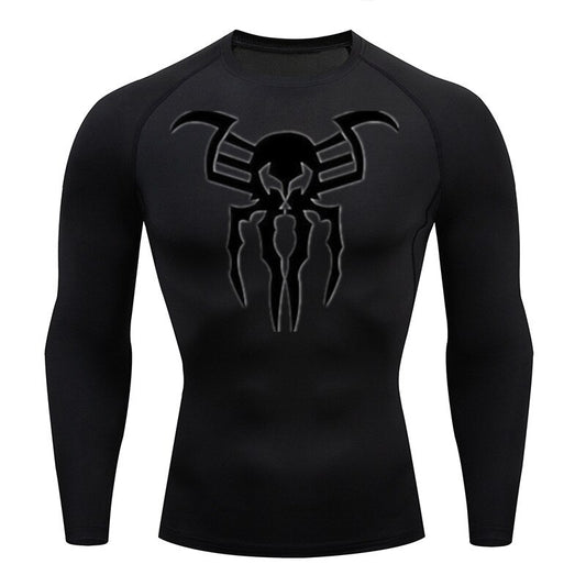 Miguel O'hara 1992 Darkend Compression Shirt - KnightGear