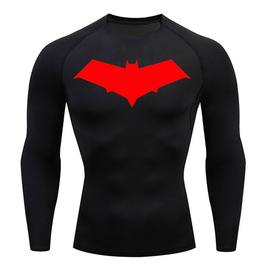 Red Hood L/S Compression Shirt - KnightGear