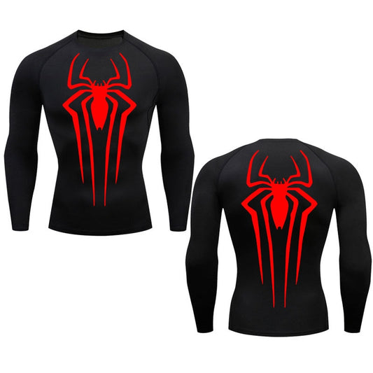 Spiderman 2012 V2 L/S Compression Shirt - KnightGear