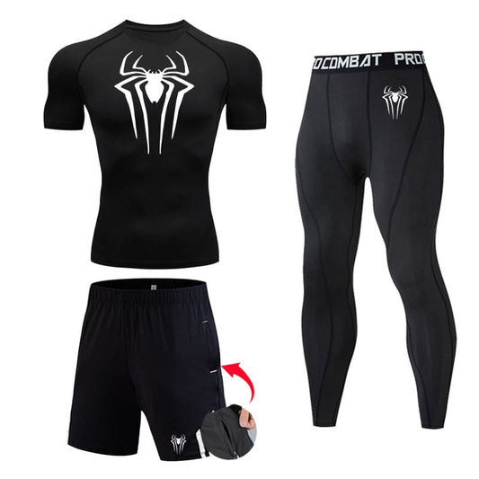 Spiderman 2012 S/S Compression Set - KnightGear