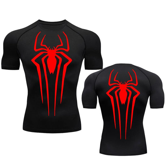 Spiderman 2012 V2 S/S Compression Shirt - KnightGear