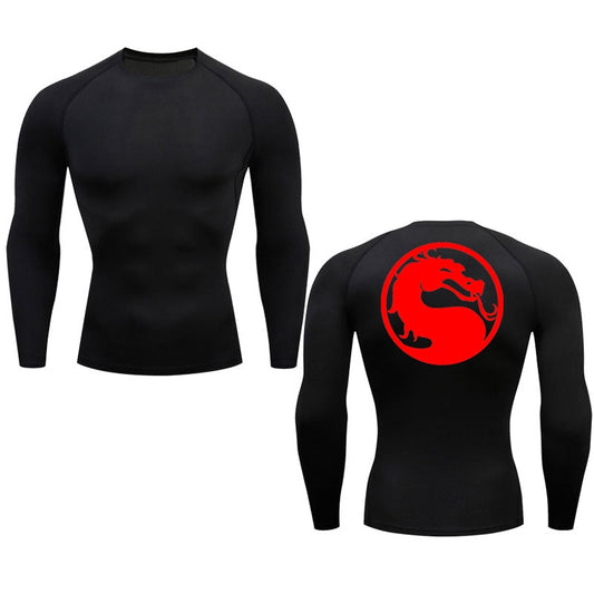 Mortal Kombat L/S Compression Shirt - KnightGear