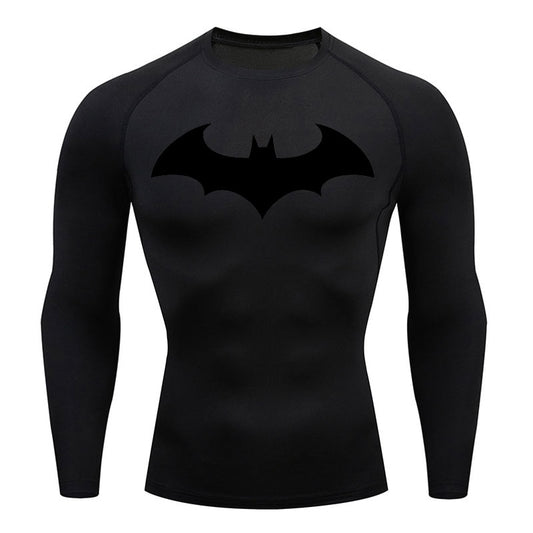 Batman Arkham Darkend Compression Shirt - KnightGear